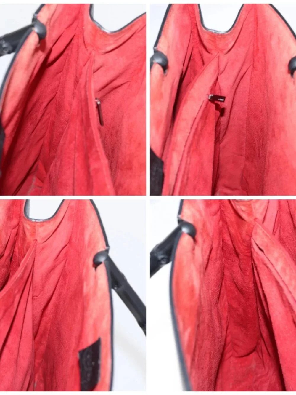 GUCCI Bamboo Tote Bag Leather Black 002 1059 Auth 160597 - Picture 16 of 16